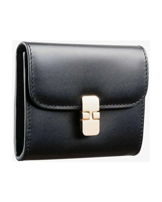 Wallets & Cardholders A.P.C. de color Black
