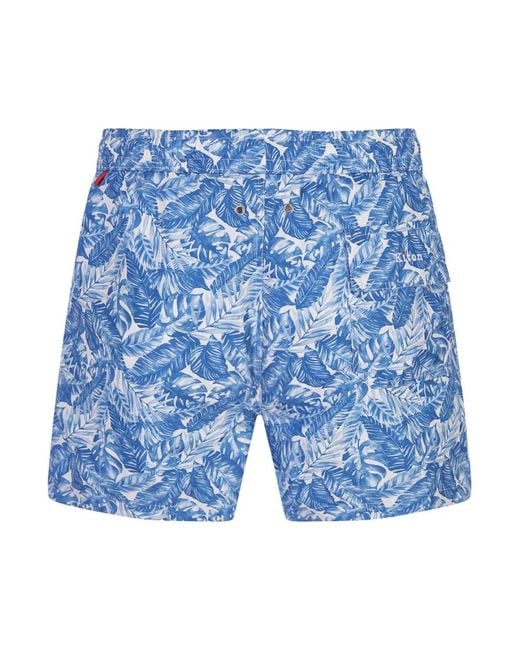 Kiton Blue Beachwear for men