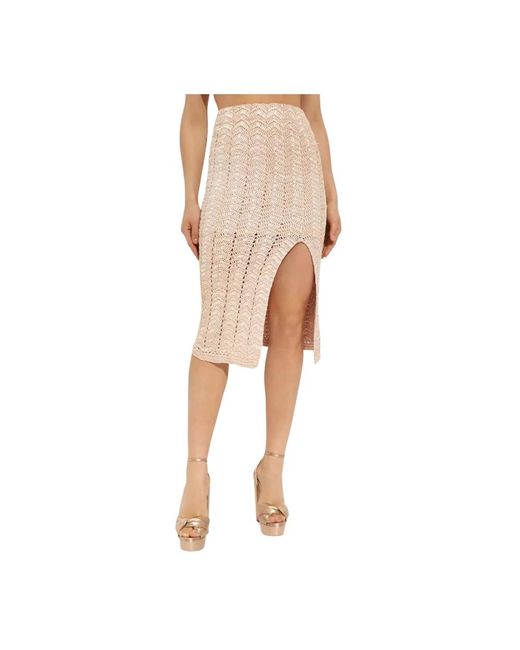 Pencil Skirts LoveShackFancy en coloris Natural