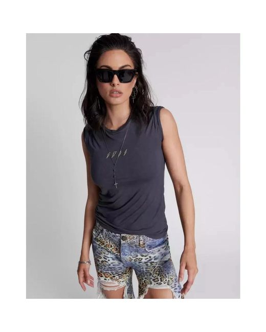 One Teaspoon Blue T-Shirts