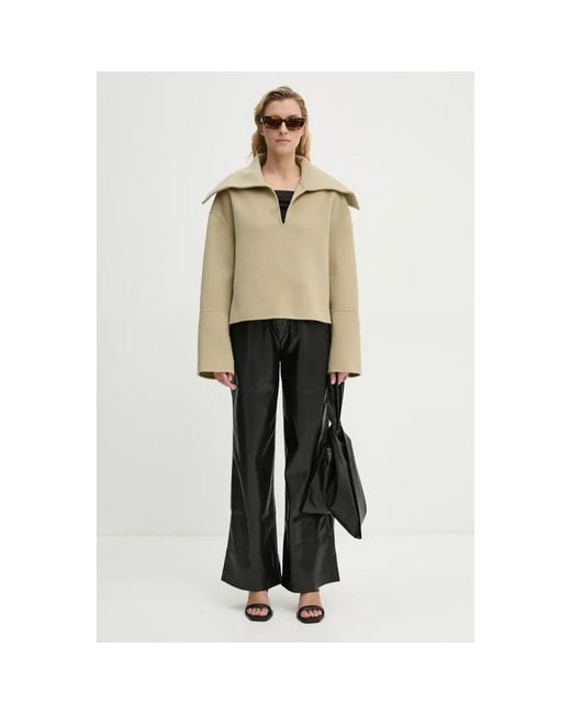 Nanushka Maxe Sweater in het Natural