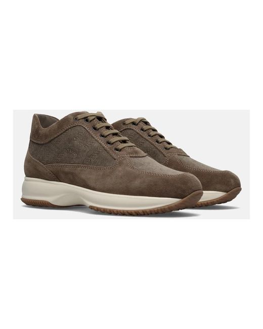 Hogan Brown Sneakers for men