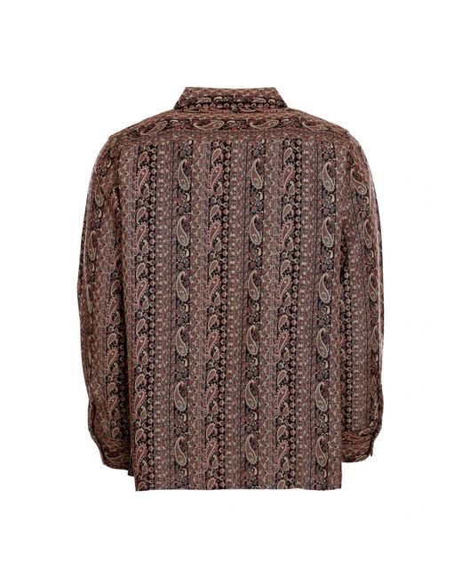 Needles Brown Casual Shirts for men