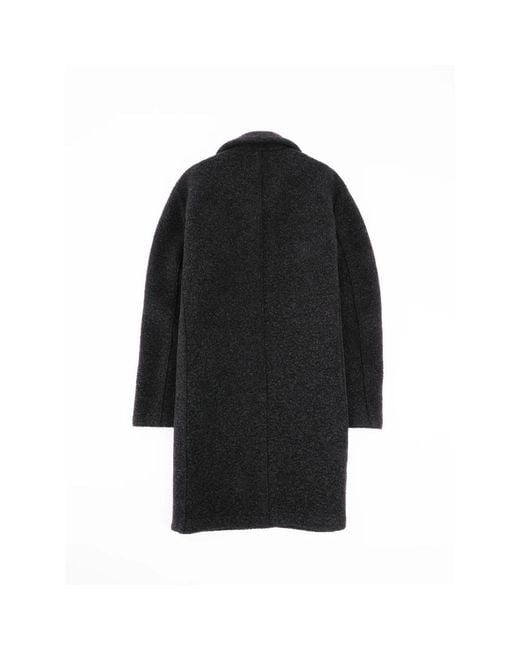 Harris Wharf London Black Single-Breasted Coats for men