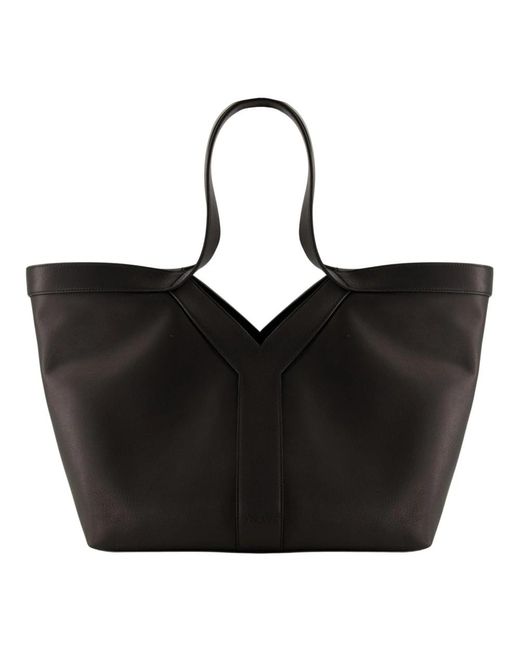 Saint Laurent Black Shopping Bags