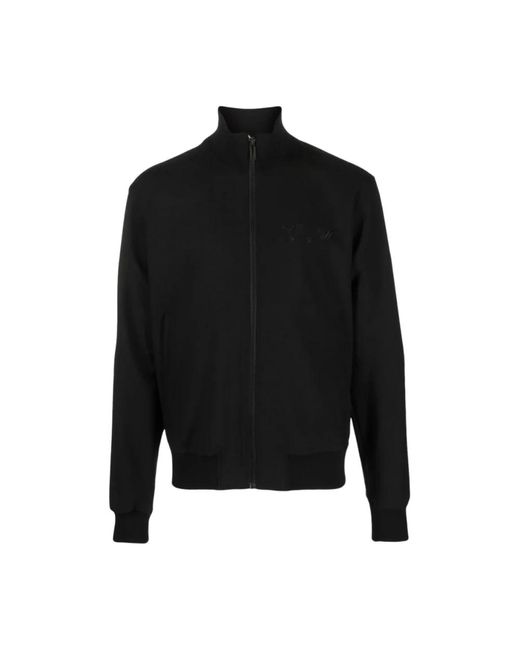 Zip-Throughs di Off-White c/o Virgil Abloh in Black da Uomo