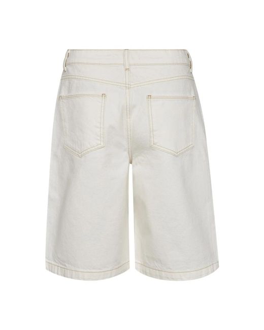 co'couture Gray Denim Shorts