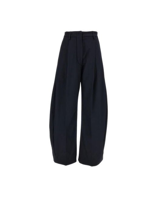 Thelatest Blue Wide Trousers