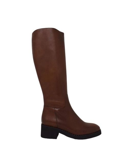 High Boots di Calpierre in Brown