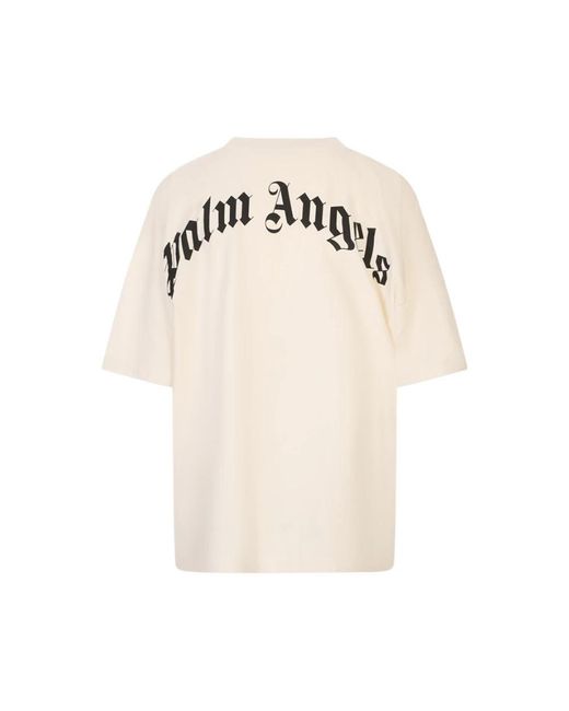 Palm Angels Natural T-Shirts
