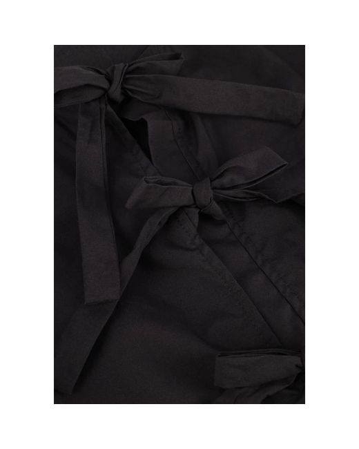 Notre-v Overhemden ,Zwart ,Katoen Frederica Blouse in het Black