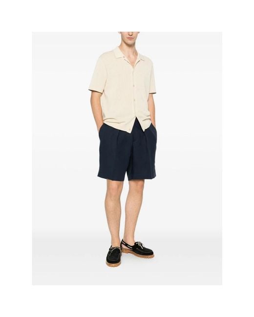 BE ABLE Blue Casual Shorts for men