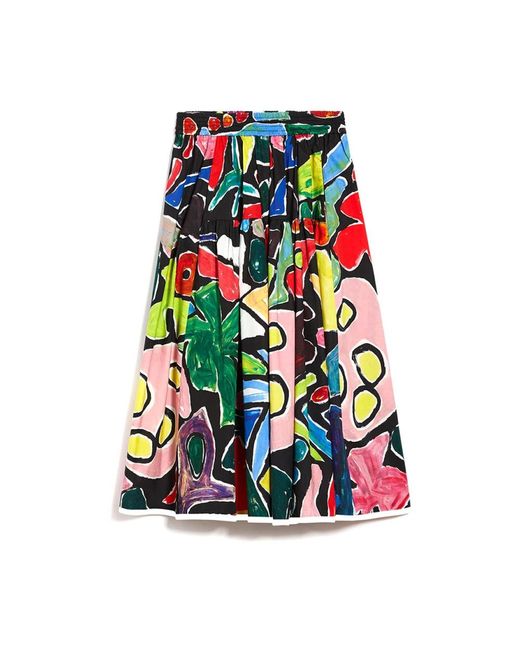 Max Mara Multicolor Midi Skirts