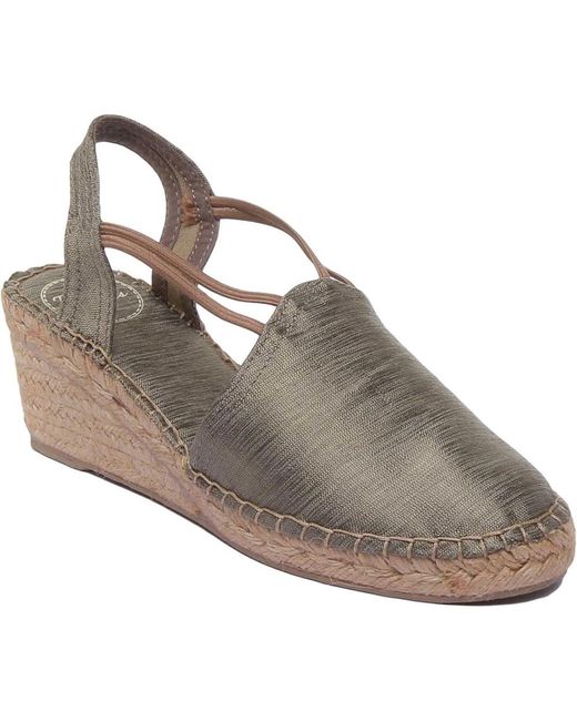 Toni Pons Gray Wedges