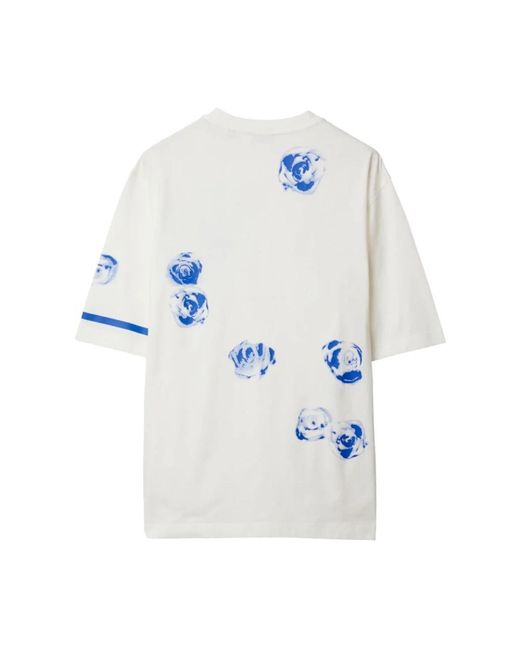 Burberry Blue T-Shirts for men
