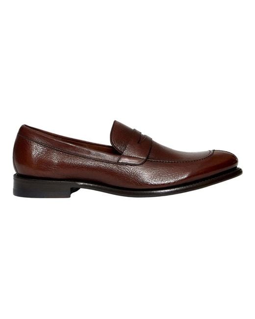 Ortigni Brown Loafers for men