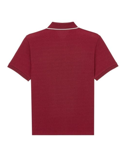 Saint Laurent Red Polo Shirts for men