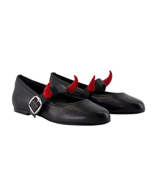 Coperni Black Ballerina Shoes