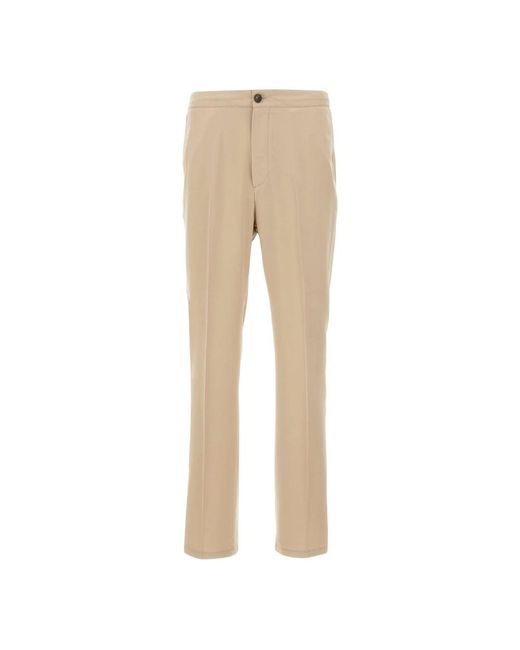 Pal Zileri Natural Slim-Fit Trousers for men