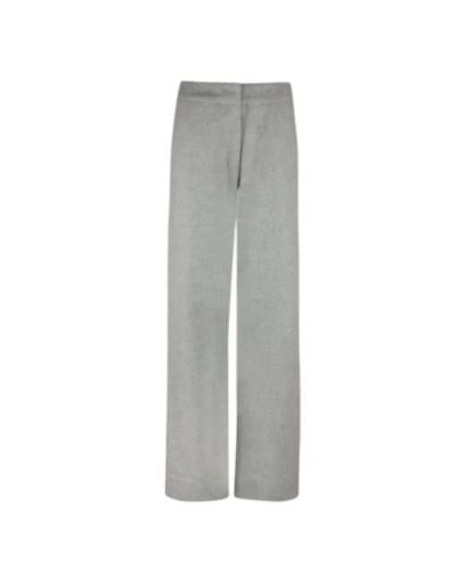 Stenstroms Gray Straight Trousers