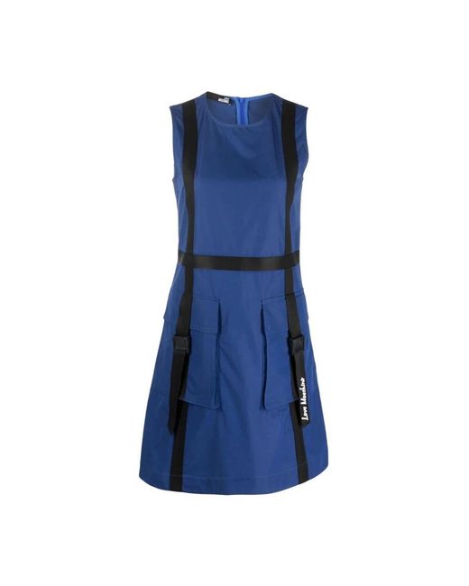 Love Moschino Blue Short Dresses