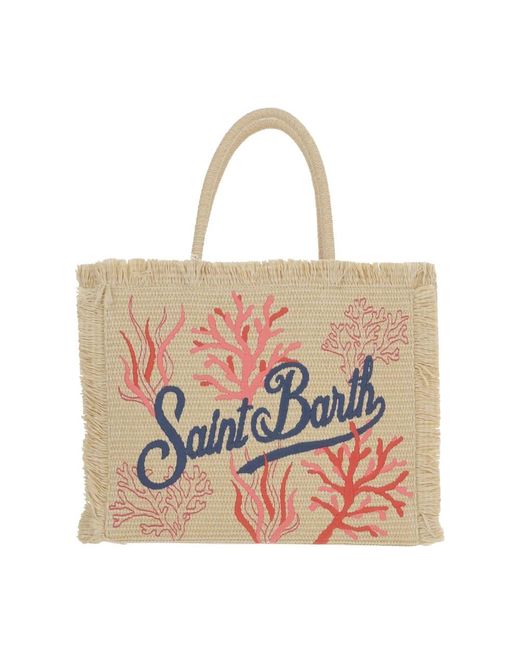 Mc2 Saint Barth Natural Shopping Bags