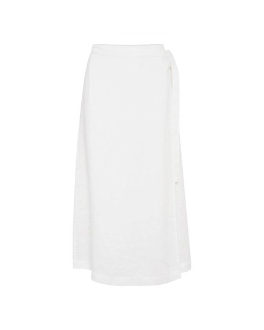 Part Two White Midi Skirts
