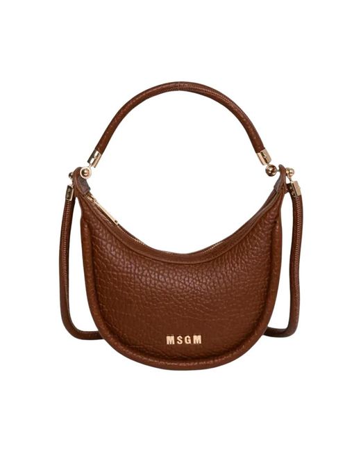 Mini Bags di MSGM in Brown