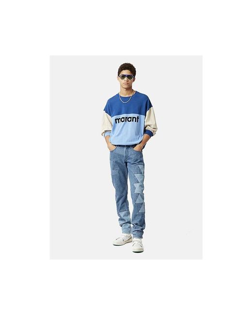 Isabel Marant Blue Straight Fit Jeans for men