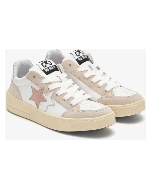 2 Star White Sneakers