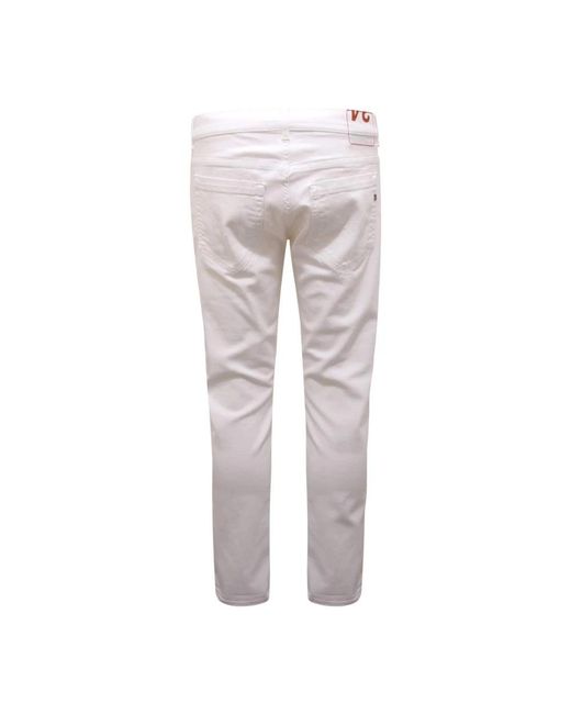 Dondup Gray Slim Fit Jeans for men