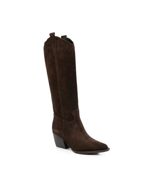 P.A.R.O.S.H. Black Cowboy & Biker Boots