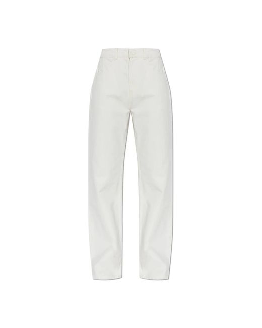 Straight Jeans AMI de color Gray