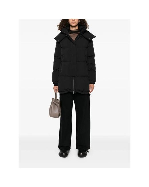 Down Coats Herno de color Black