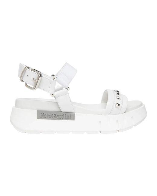 Nero Giardini White Wedges