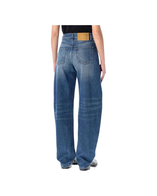 Haikure Blue Loose-Fit Jeans