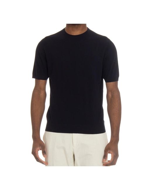 Colombo Tops ,Blauw ,T-Shirts in het Black voor heren