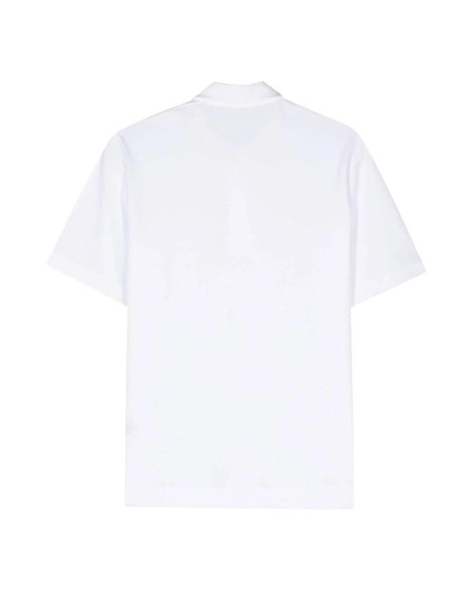 Circolo 1901 White Short Sleeve Shirts for men