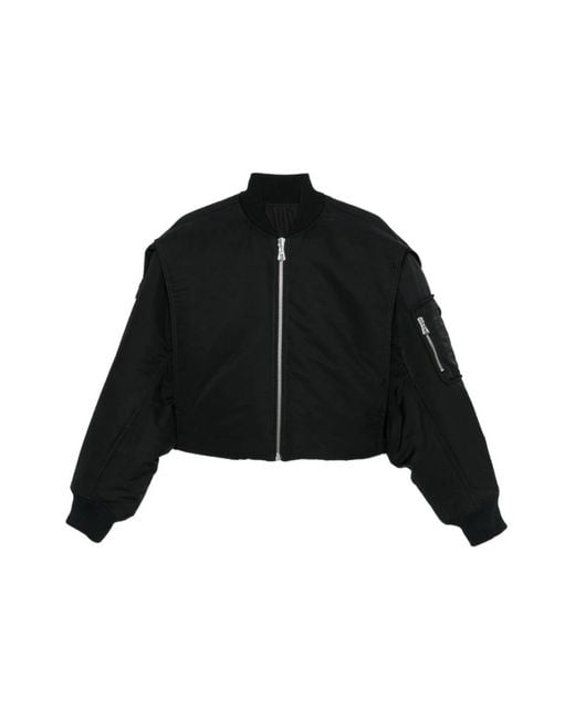 Jean Paul Gaultier Black Bomber Jackets