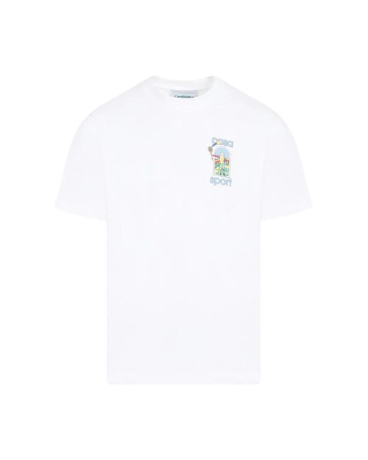 Tops > t-shirts Casablancabrand pour homme en coloris White