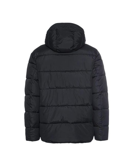 Camel Active Kapuzen-stepp-blousonjacke in Black für Herren