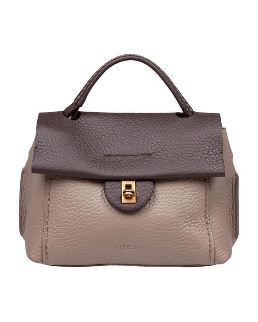 Plinio Visona' Viola Handbag in het Brown