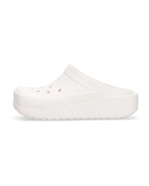 CROCSTM Schoenen ,Wit ,Mules in het White voor heren