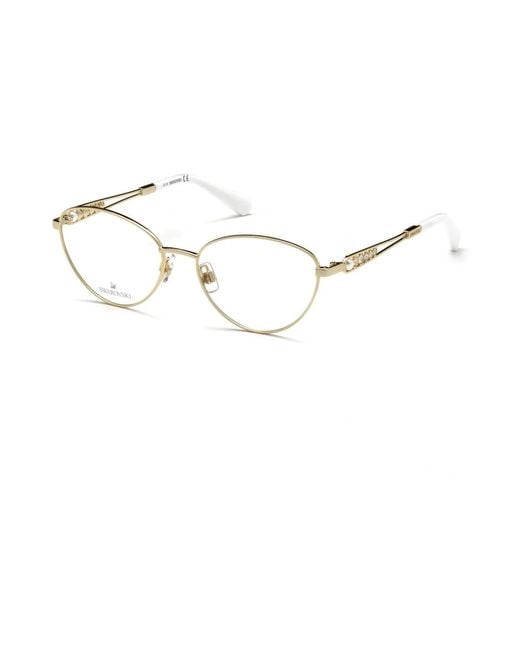 Glasses di Swarovski in Metallic