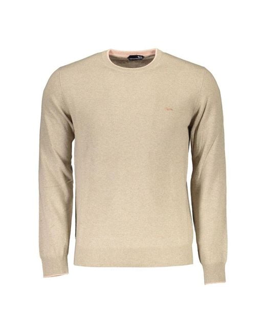 Harmont & Blaine Natural Round-Neck Knitwear for men