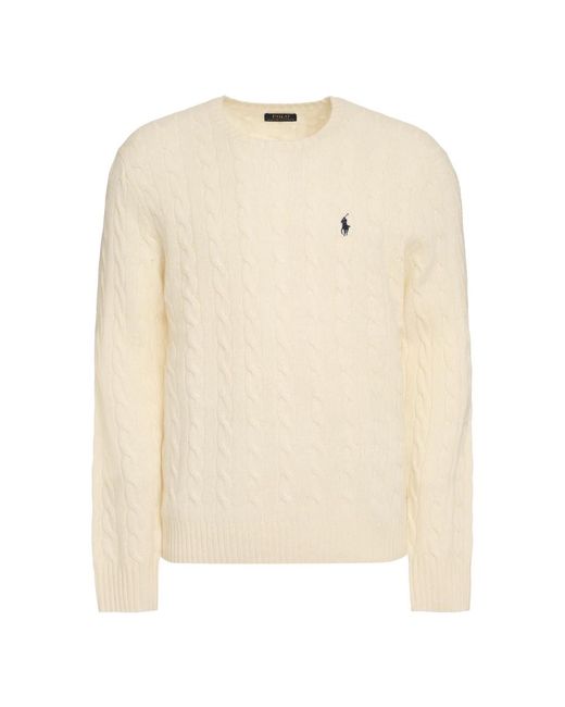 Polo Ralph Lauren Natural Round-Neck Knitwear for men