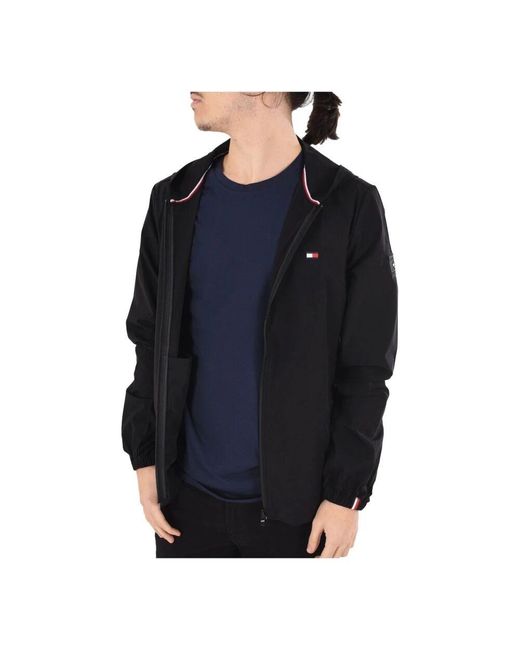 Light Jackets di Tommy Hilfiger in Black da Uomo