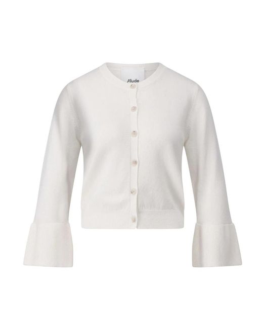Cardigans di Allude in White