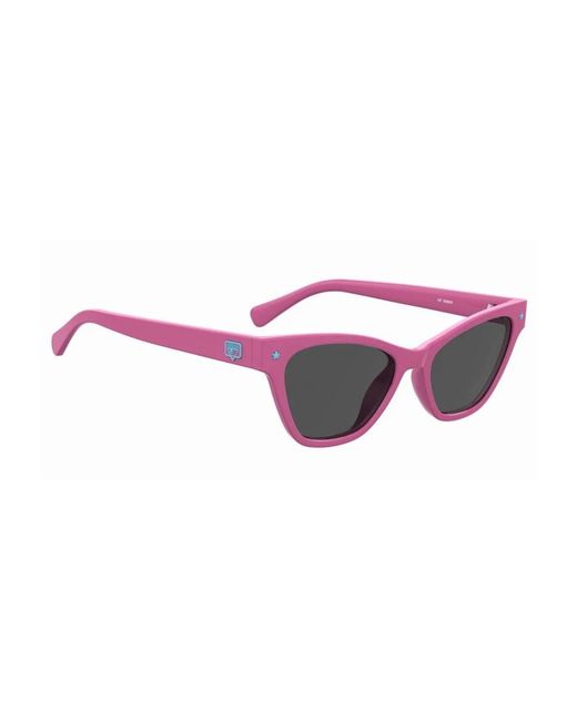 Chiara Ferragni Purple Sunglasses