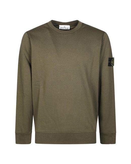 Stone Island Green Sweatshirts for men